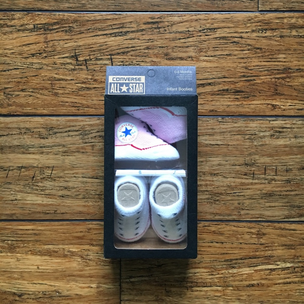 NWT Converse AllStar Infant Booties