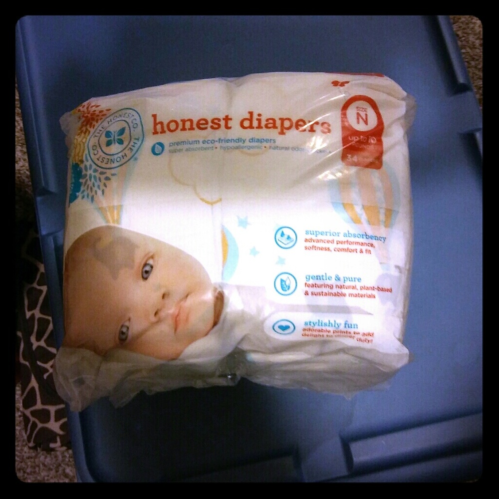 Honest diapers
