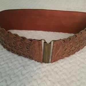 Brown Stretch Belt