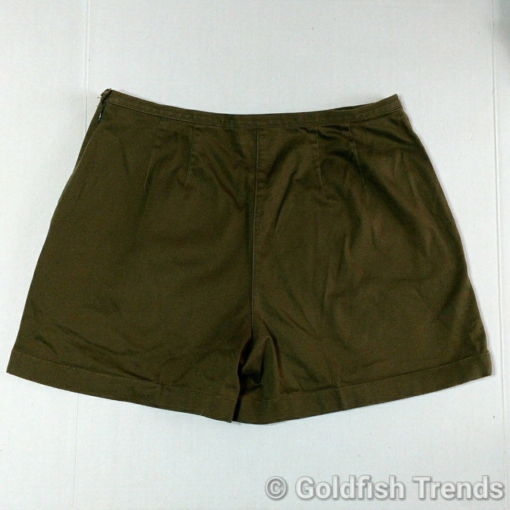 Ann Taylor, Dark Green, Shorts - Picture 2 of 5