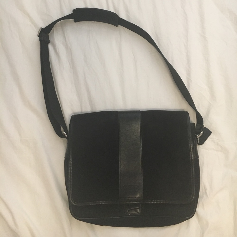 Coach flap cross-body bag