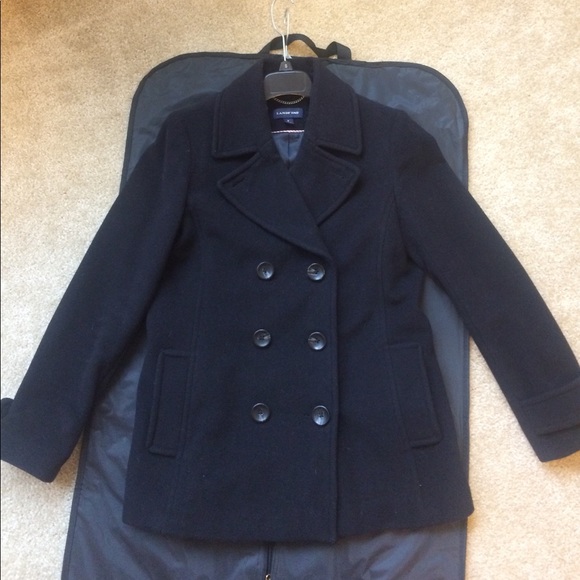 Lands' End Jackets & Blazers - 🍁❄️Lands' End Black Peacoat, size 8