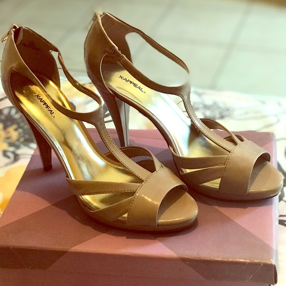 Beige Heels