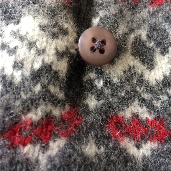 lambs wool  % Woolrich heavy sweater - Picture 2 of 8