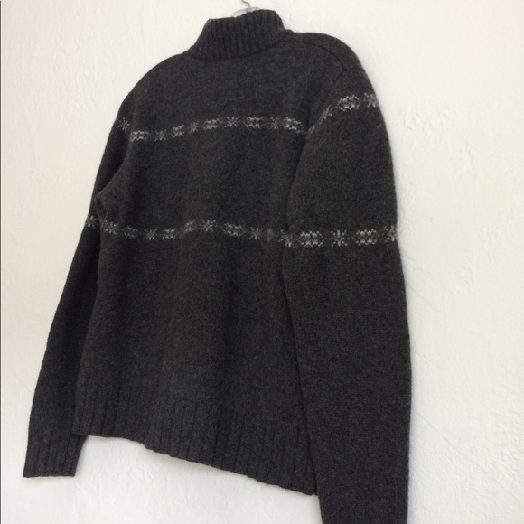 lambs wool  % Woolrich heavy sweater - Picture 4 of 8