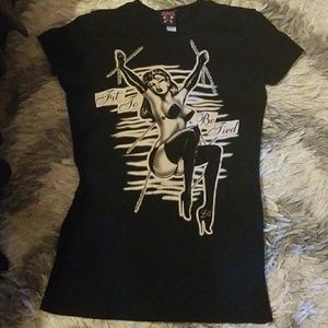 Fit to be tied tee