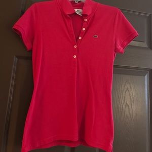 Women’s Lacoste polo