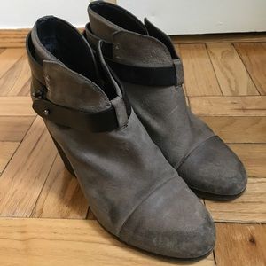rag & bone Suede Booties