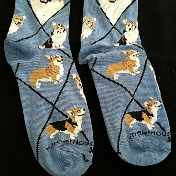 🎉NEW PEMBROKE WELSH CORGI dog socks - Picture 4 of 7