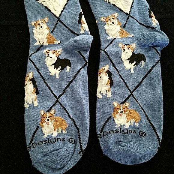 🎉NEW PEMBROKE WELSH CORGI dog socks - Picture 7 of 7