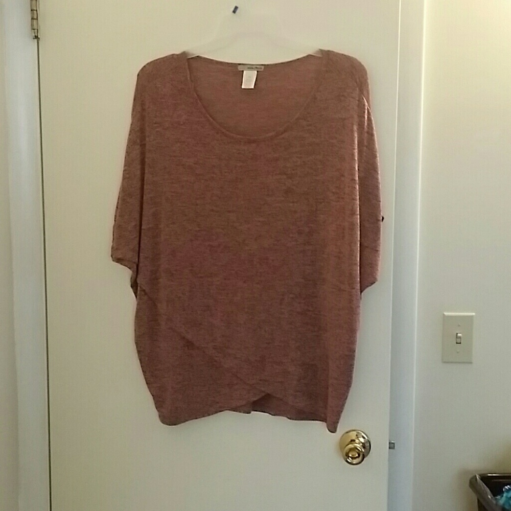 Pink casual top