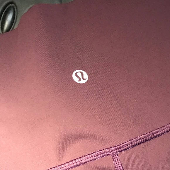 Maroon lululemon leggings - Picture 1 of 3