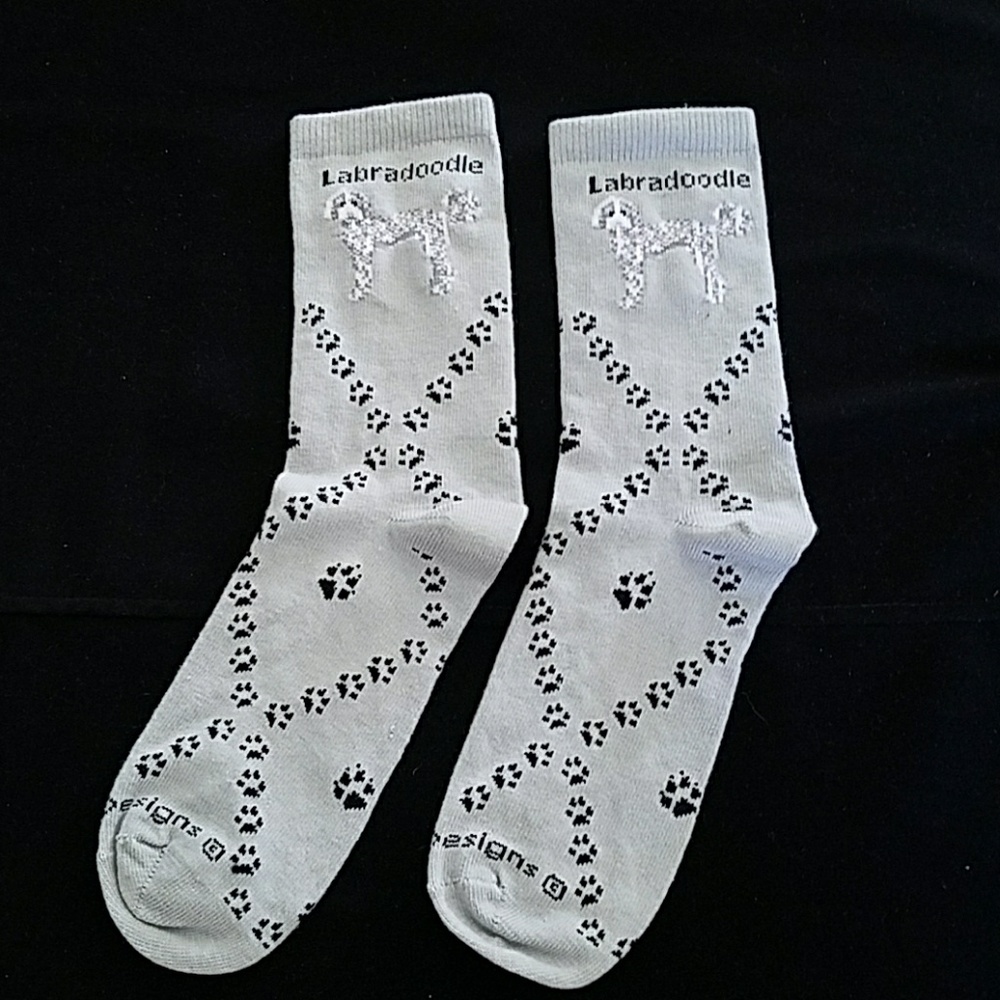 🐶 NEW LABRADOODLE dog socks - Picture 5 of 7