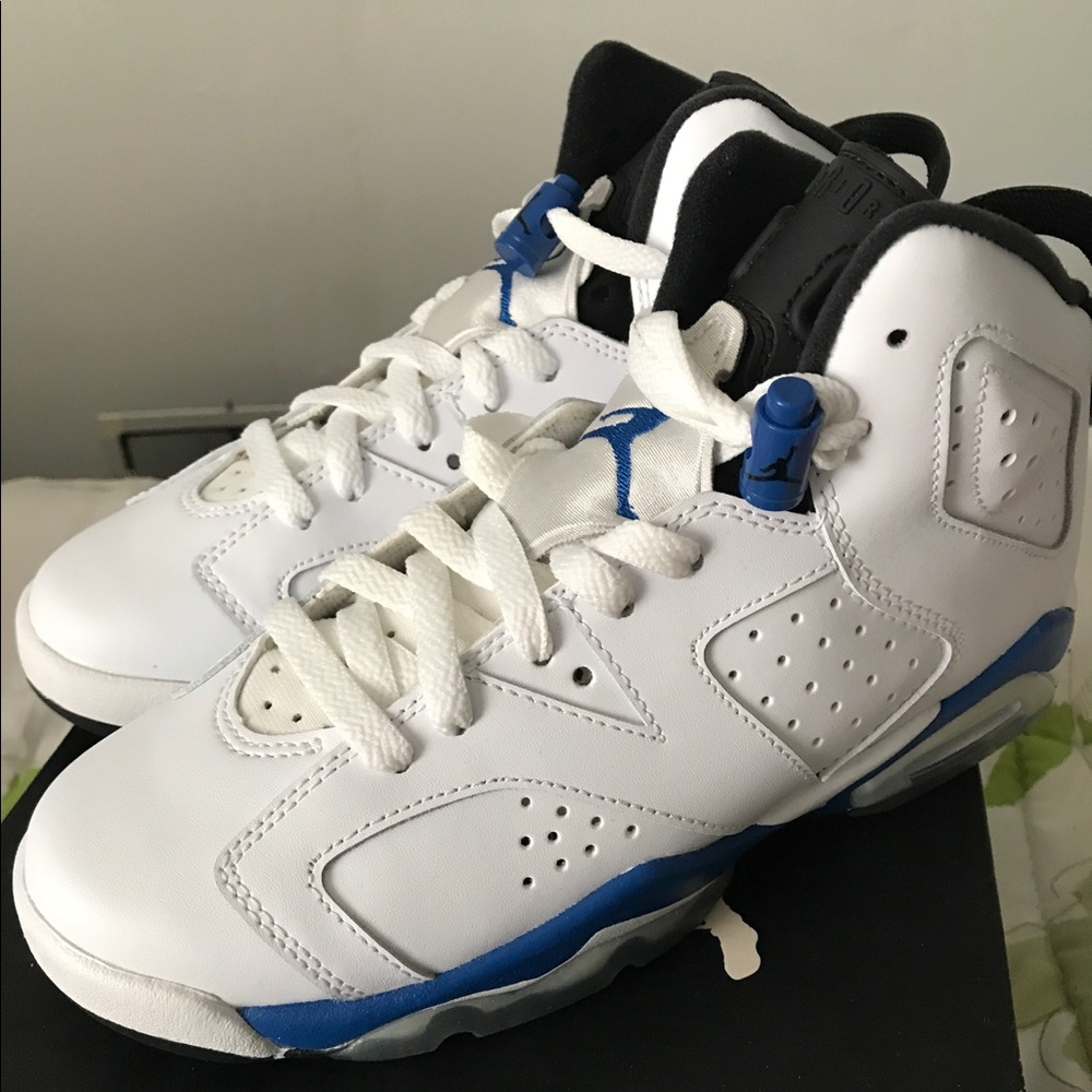 Sport Blue 6s brand new size 5.5y