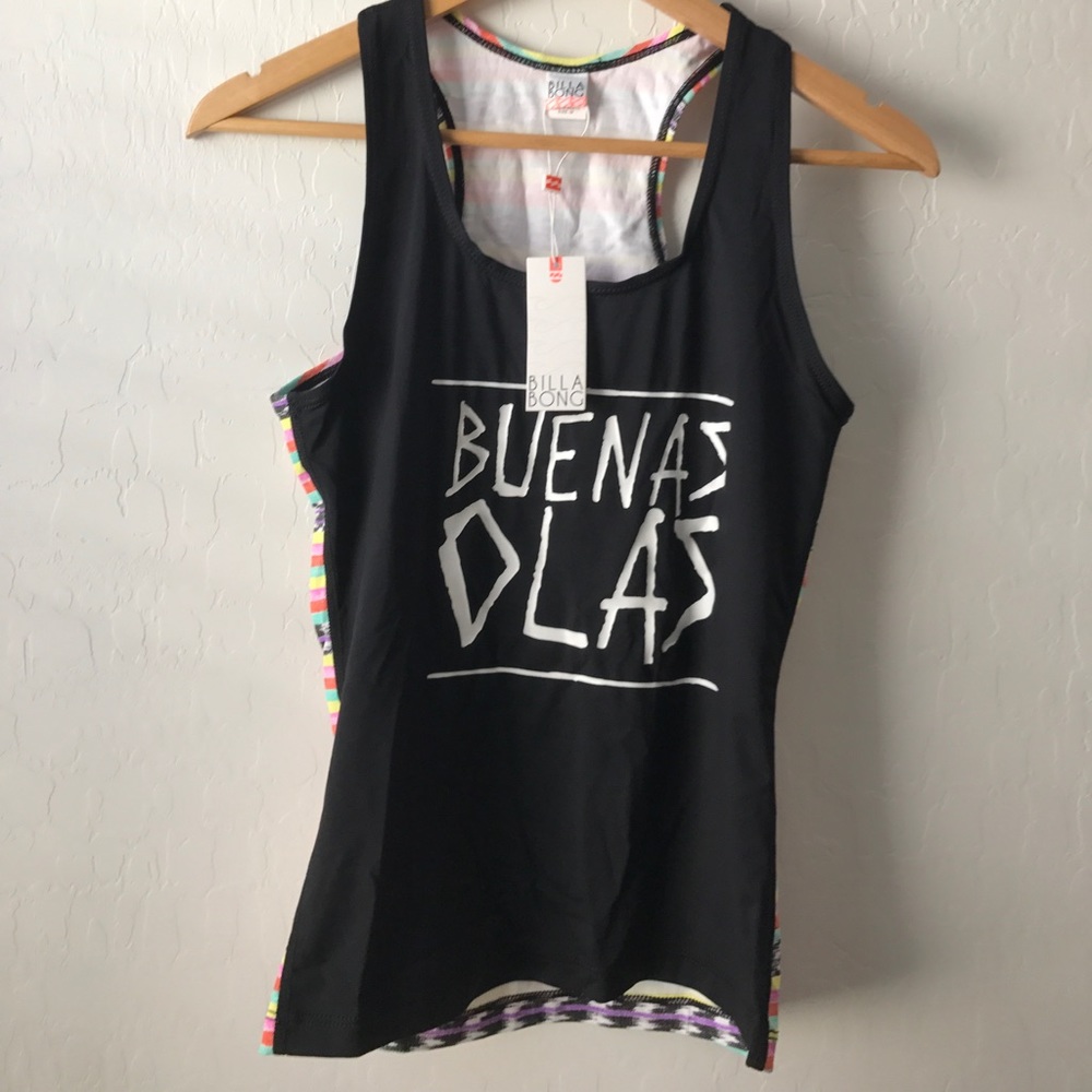 Billabong swim top