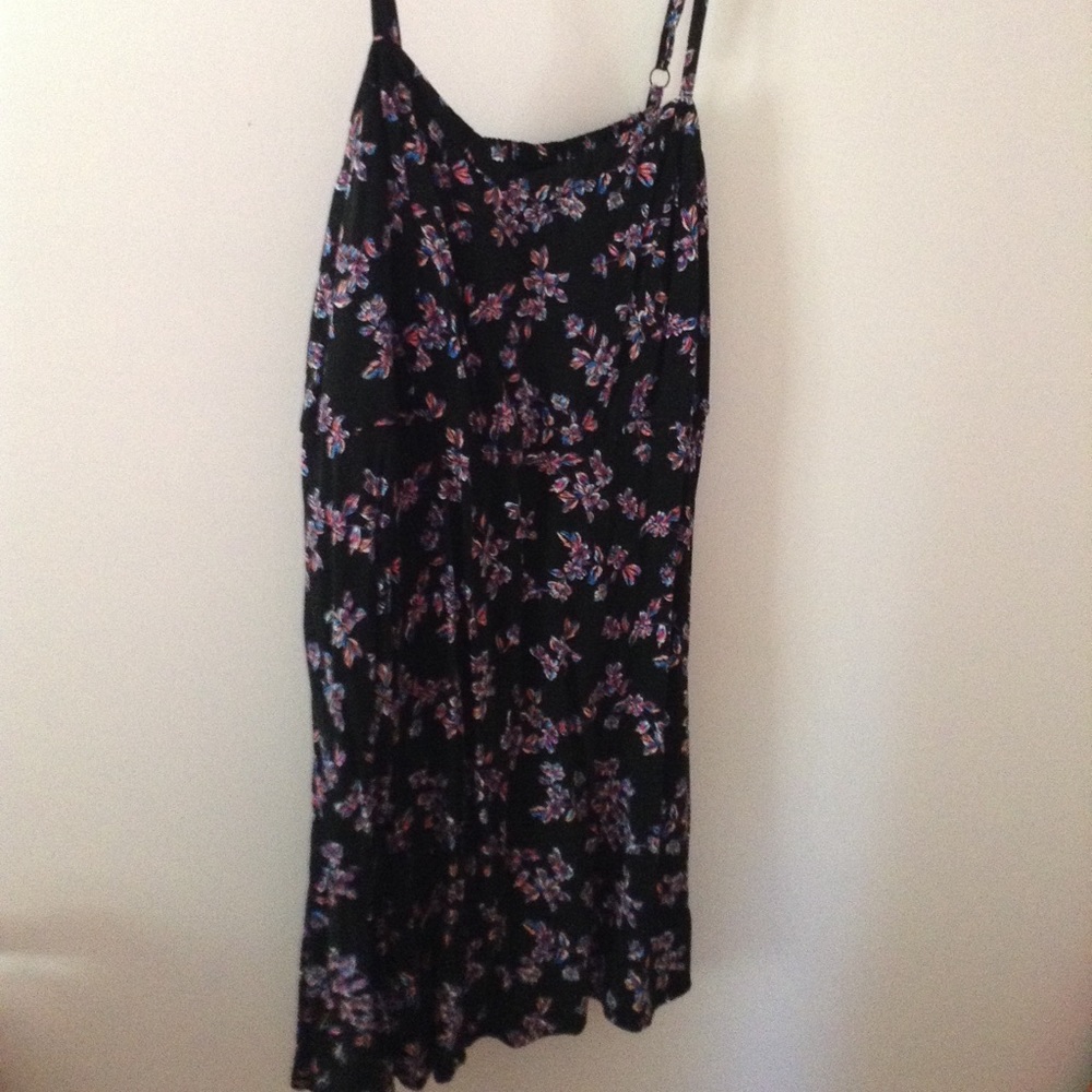 Torrid dark floral dress