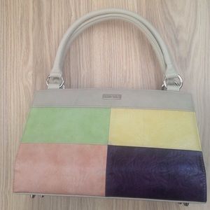 Cream Miche interchangeable shoulder/ handbag