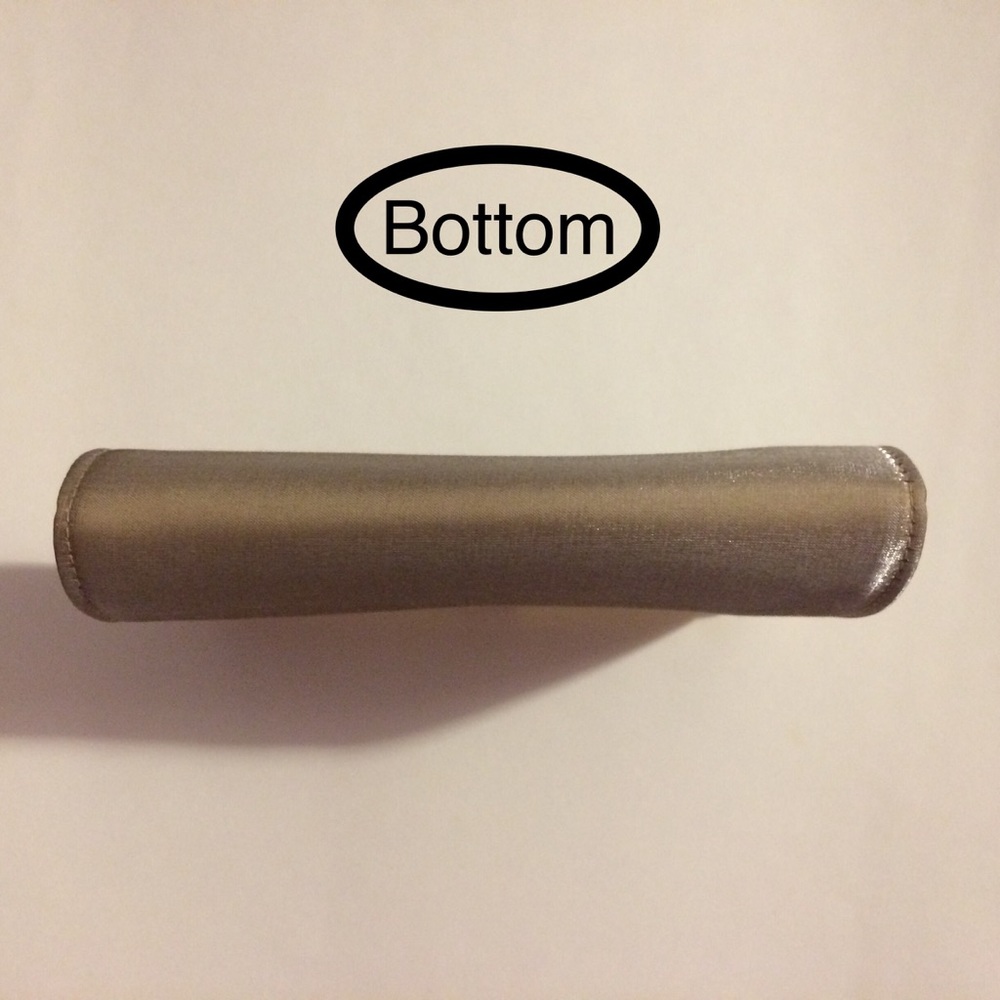 Champagne shimmery *2-in-1* mini evening purse - Picture 4 of 8