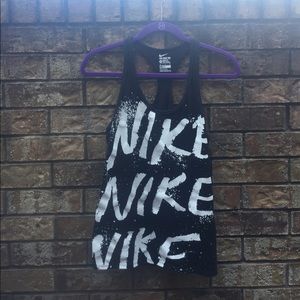 Black Nike Workout Top