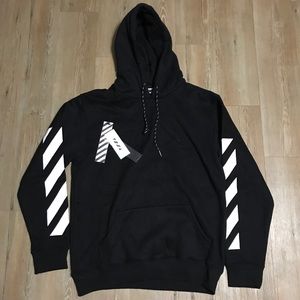 Off White Hoodie Size Large Vlone supreme