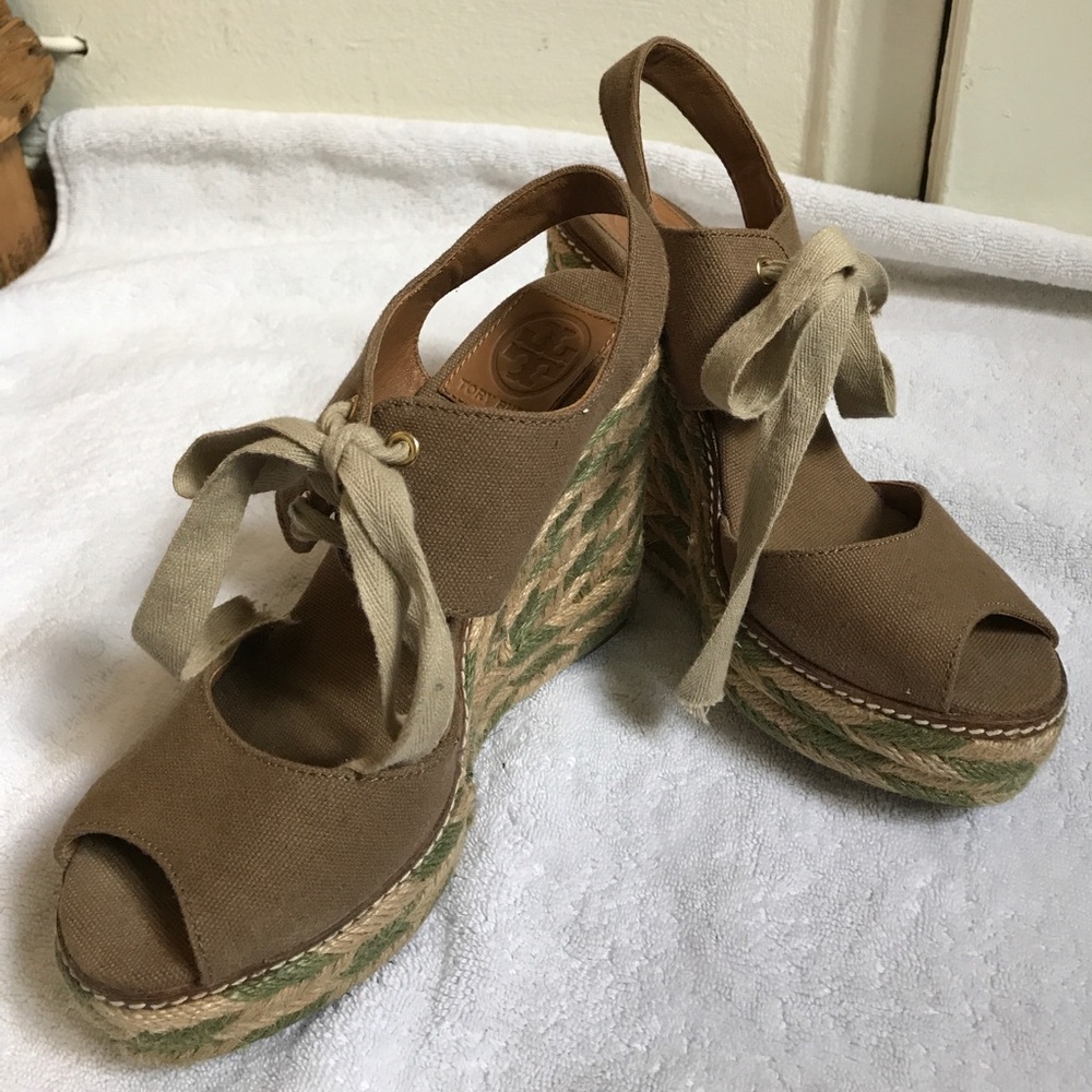 TORY BURCH Platform Espadrilles