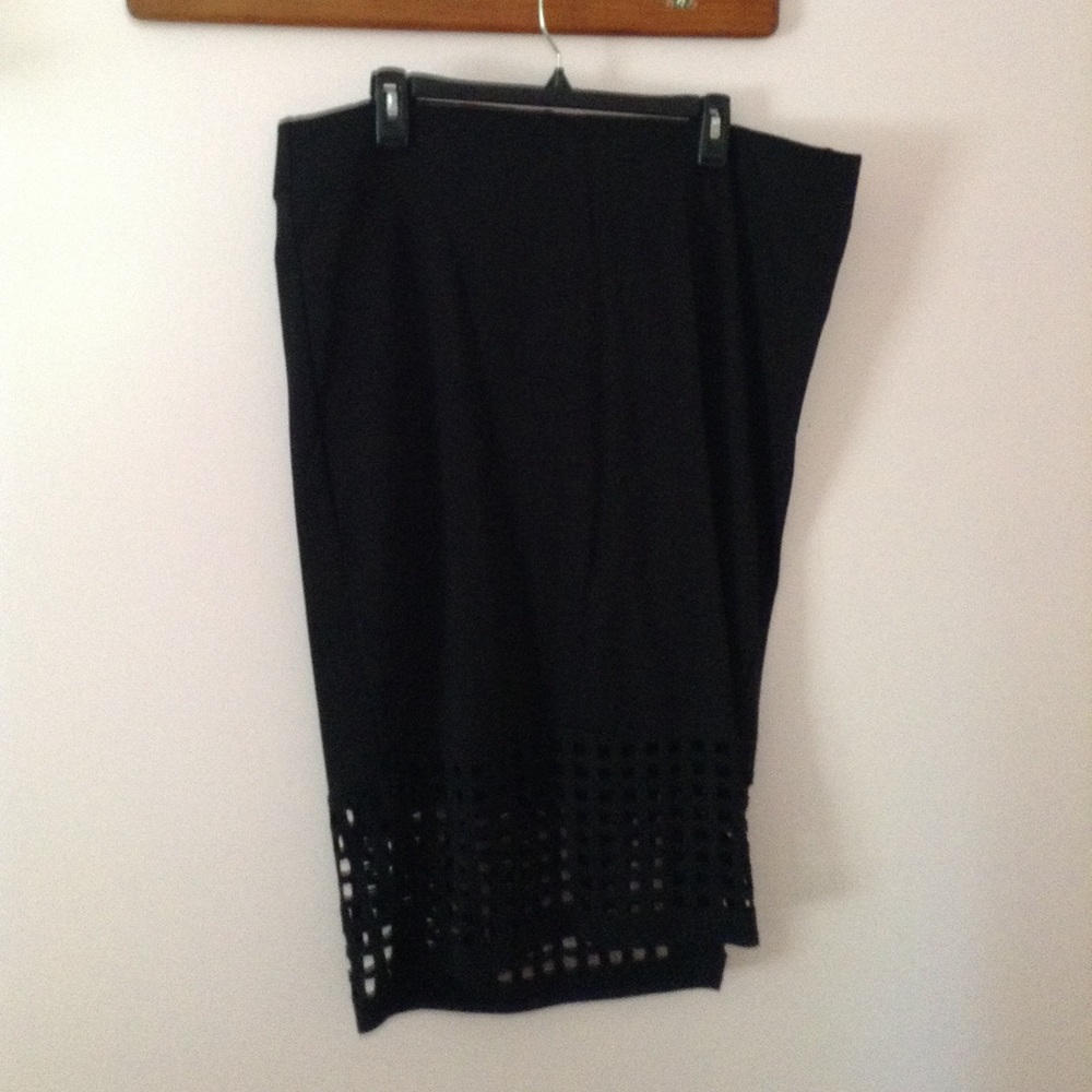 Torrid black pencil skirt