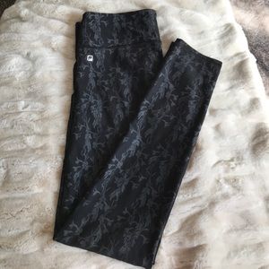 Fabletics full length floral print leggings