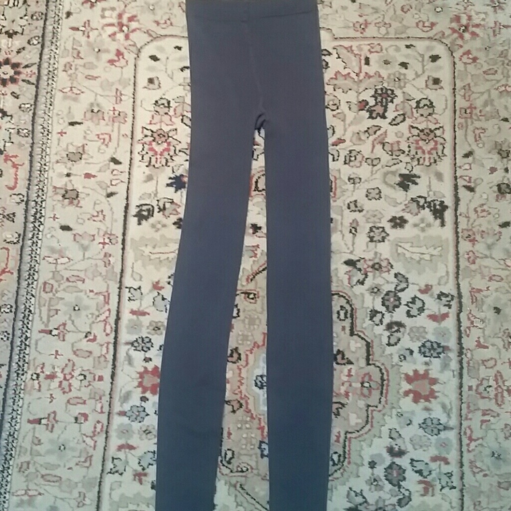 NWOT Fleece lined footed tights
