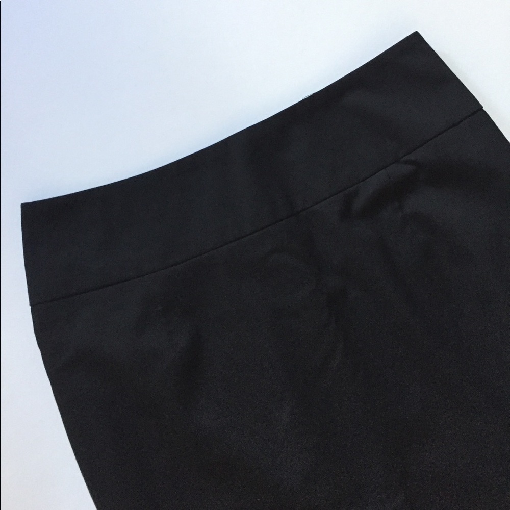 Mossino Black Stretch Pencil Skirt - Picture 2 of 8