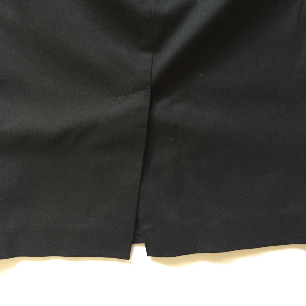 Mossino Black Stretch Pencil Skirt - Picture 4 of 8
