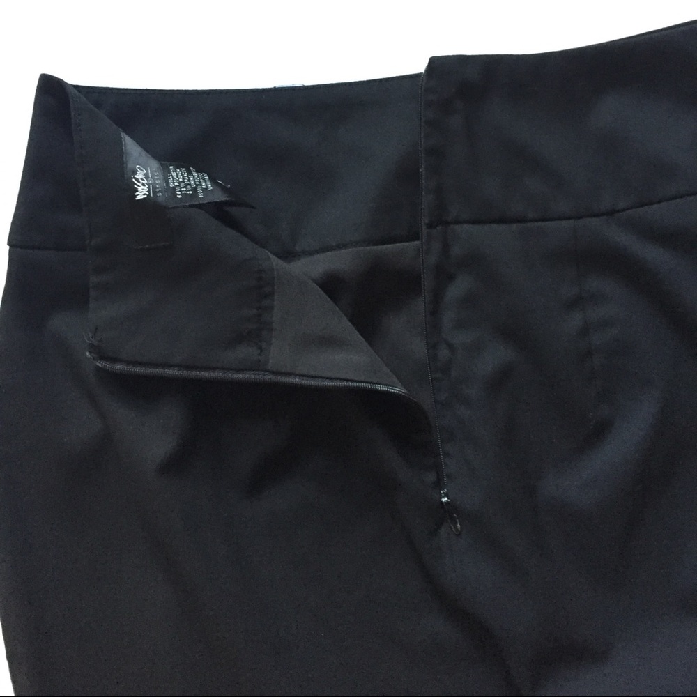 Mossino Black Stretch Pencil Skirt - Picture 6 of 8