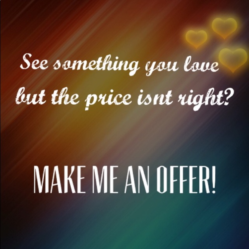 Open to all reasonable offers