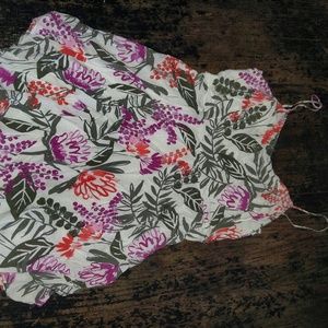 Fit and flare floral dress