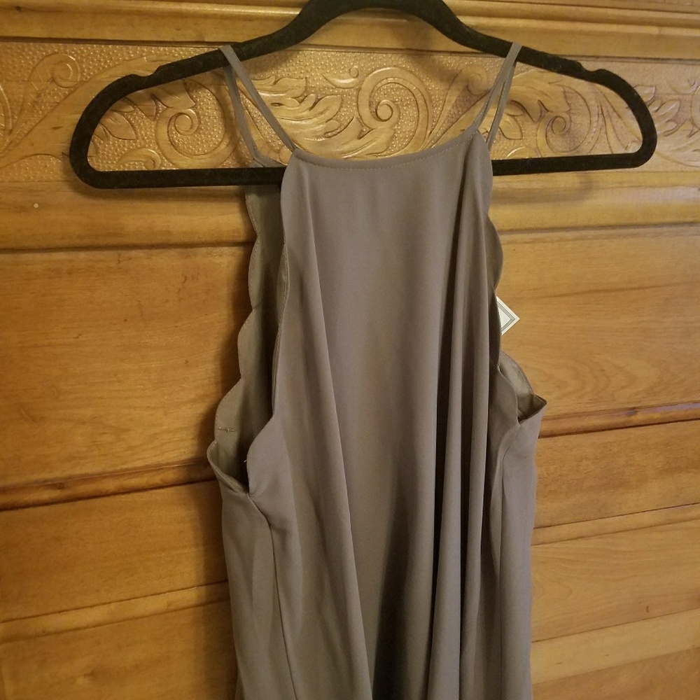 Cute taupe summery dress