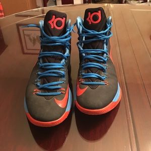 Nike Zoom KD V 5 OKC Thunder Colorway Size 10.5