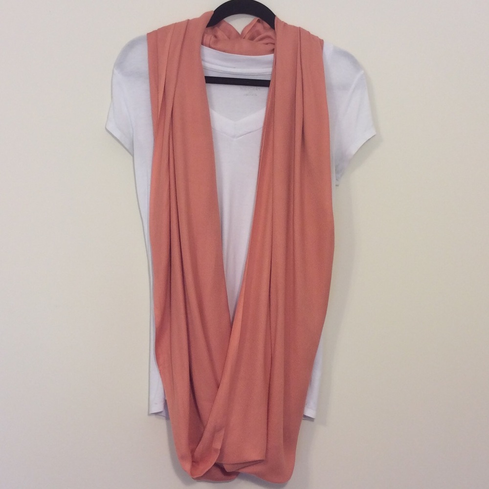 World Market Pink Infinity Scarf