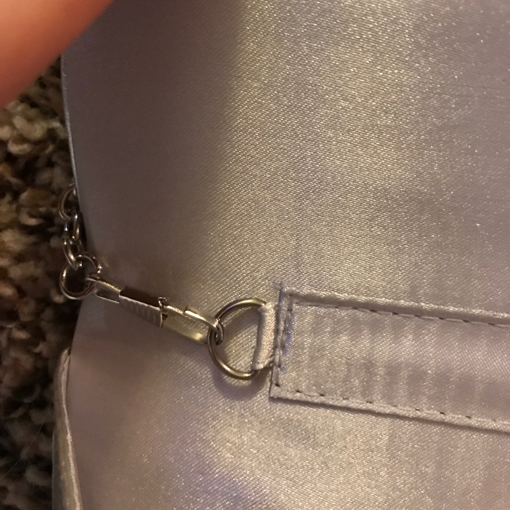 Sparkly silver clutch/bag - Picture 6 of 6