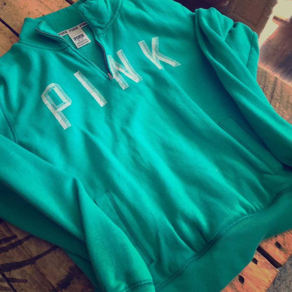 Victoria’s Secret PINK Half Zip Pull Over