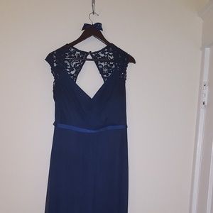 Navy bridesmaid dress