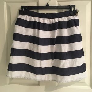 Striped skirt