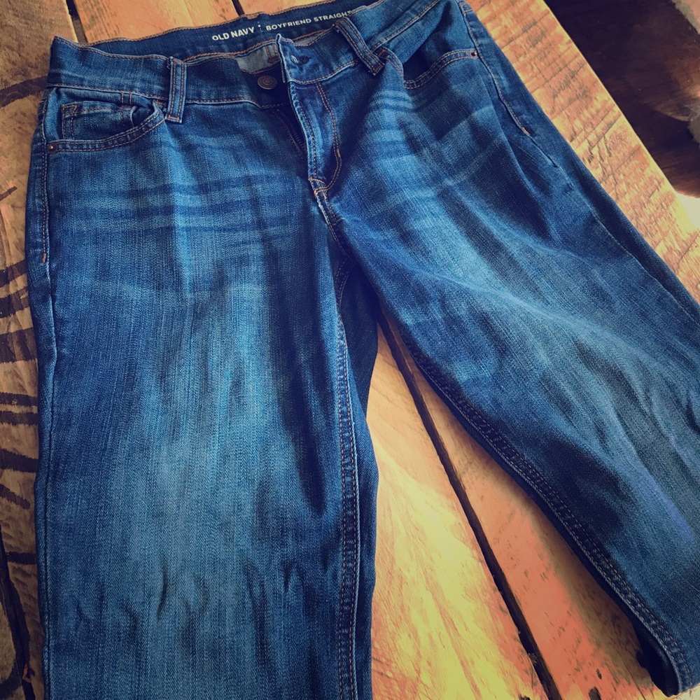 Old Navy Boyfriend Straight Jeans