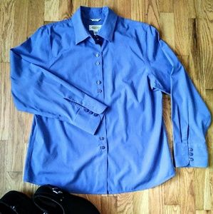 Lovely Talbot's Career Blouse - Cornflower Blue