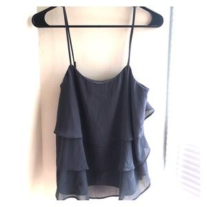 Banana Republic chiffon tiered tank