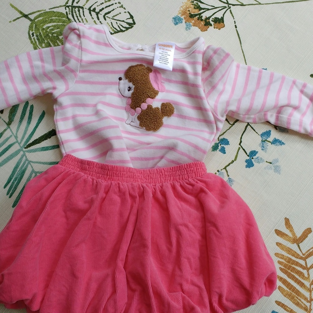 🌸 3 for 10$ 🌸 bubble skirt & poodle