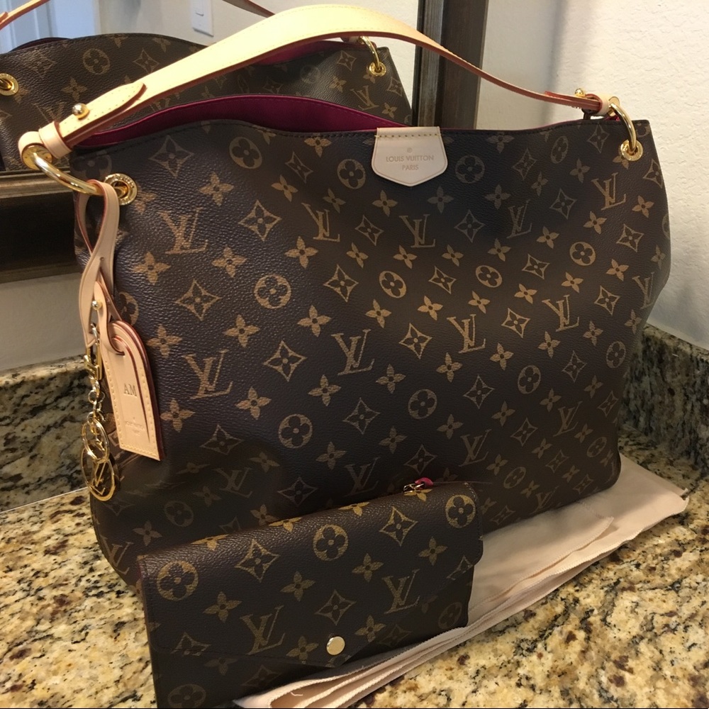 Louis Vuitton graceful and jeanne wallet