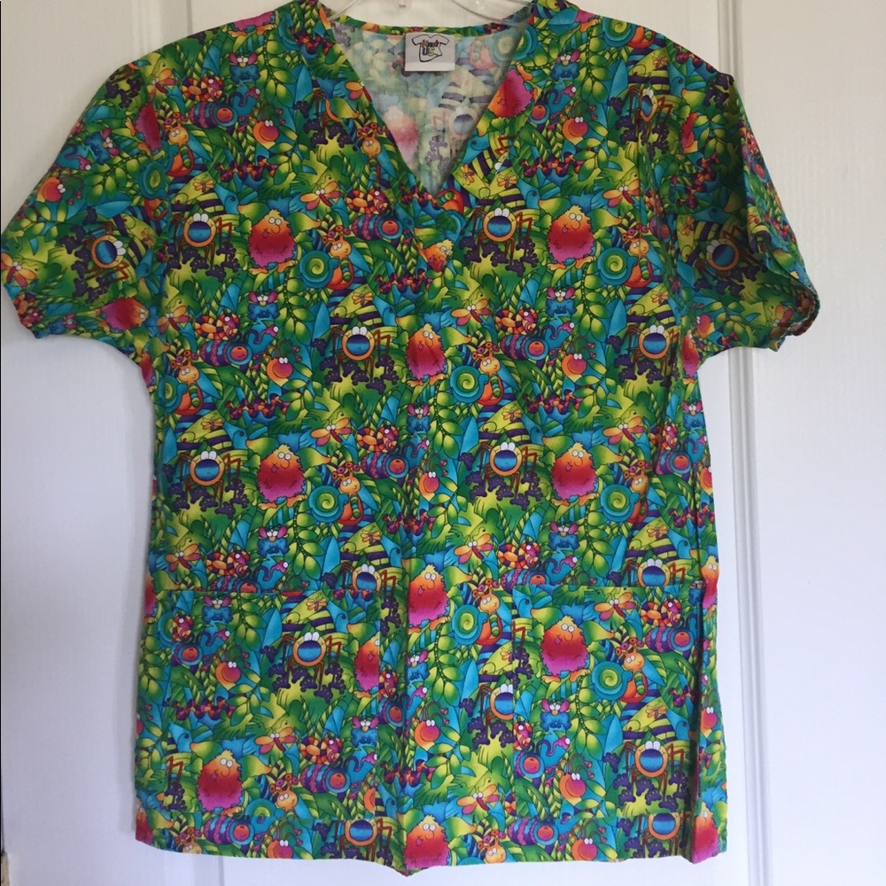 Monster Scrub Top