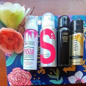 NWOT: Set of 4 Mini Hairsprays