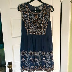 Anthropologie putomayo shift dress