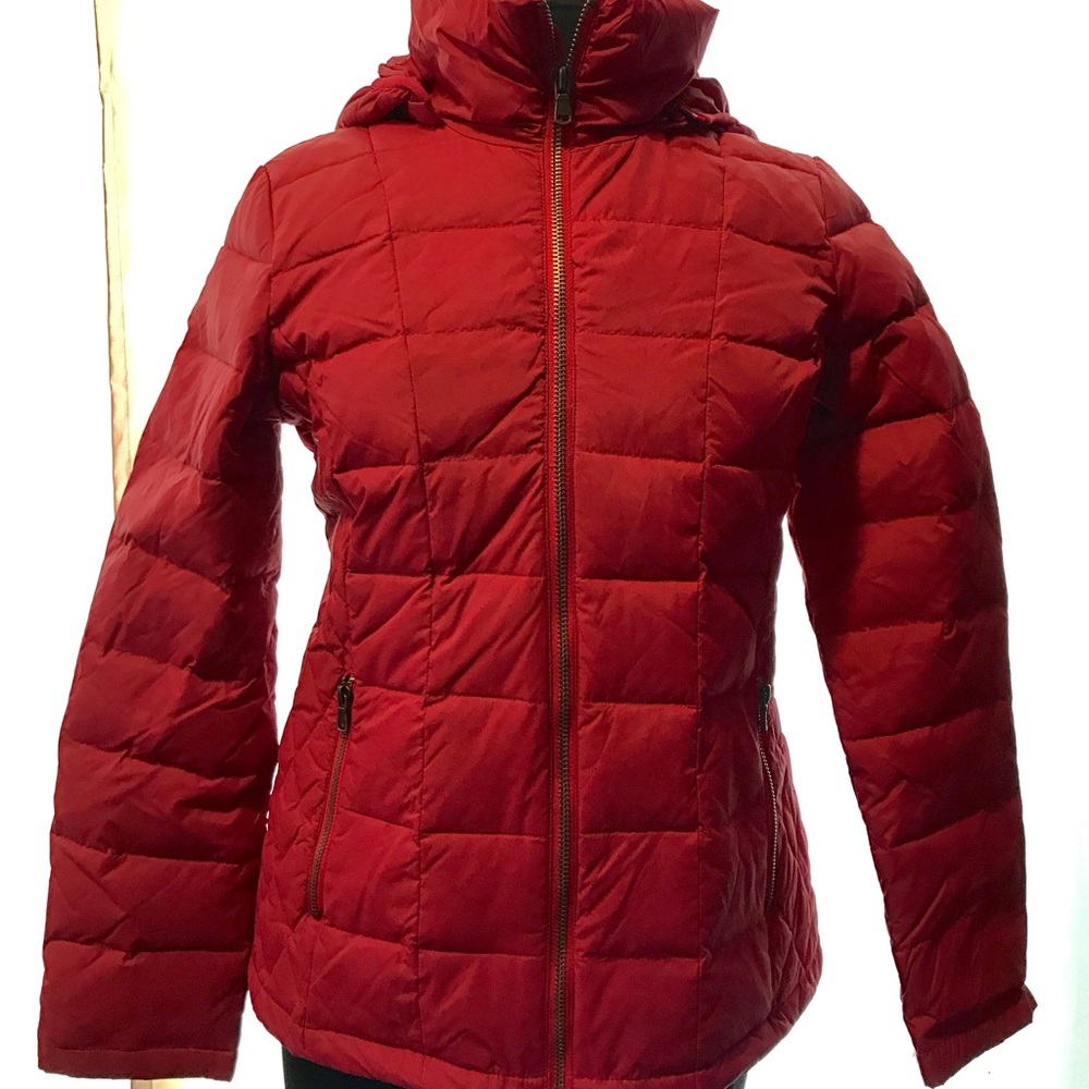 NEW Metaphor Red Puffer Jacket
