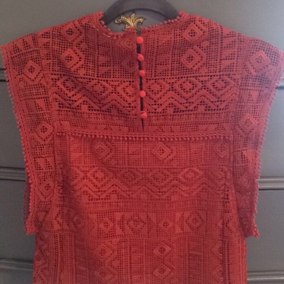 Ministry of style burnt orange lace dress - Picture 10 of 10